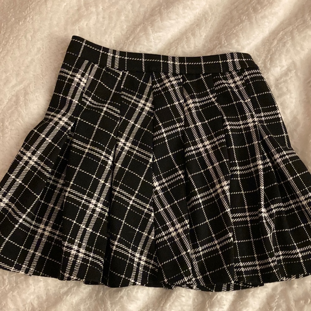 Plaid Mini skirt